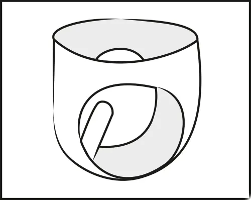 late x majtki lateksowe z anatomiczną wypustką czarne l na Arena.pl