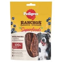 przysmak dla psa pedigree  ranchos superfood wołowina z jagodami 70g