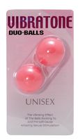 vibratone duo balls pink blistercard