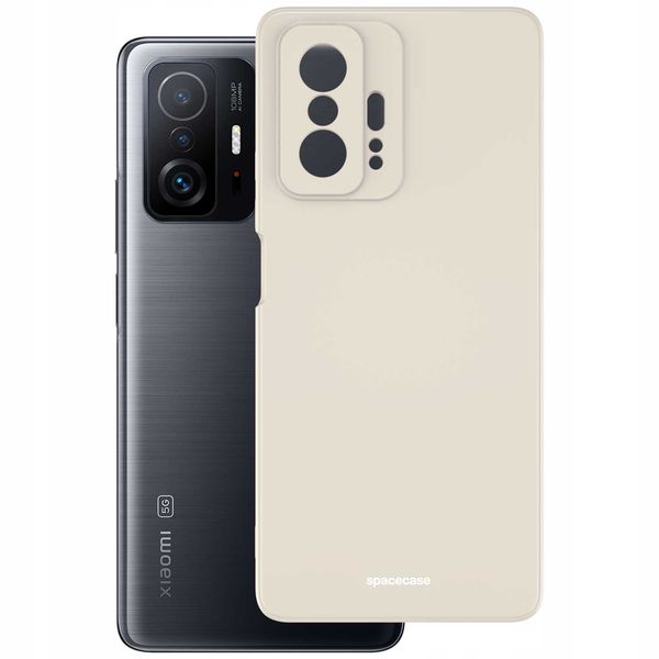 Spacecase Silicone Case Xiaomi 11T/11T Pro Bone zdjęcie 2