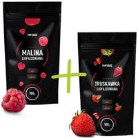 Liofilizowana Malina i Truskawka 100g + GRATIS