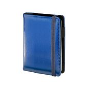 kalendarz książkowy dzienny a4 kolekcja 42b niebieski, zapięcie na