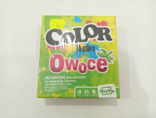 karty do gry color addict owoce dopasuj kolory na Arena.pl