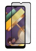 SZKŁO 5D NA CAŁY EKRAN DO LG K22 CZARNA RAMKA