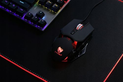 MYSZKA GAMINGOWA MYSZ DLA GRACZY LED RGB 6400DPI na Arena.pl