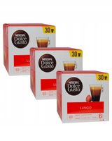 Kawa kapsułki NESCAFE DOLCE GUSTO LUNGO 3 x 30 szt