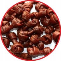 Przysmaki dla psa miękkie węzełki z jagnięciną 5cm 500g LupiPets