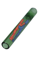 Krótka Lufka Fifka Monsztuk Cygarniczka Przezroczysta z Odcieniem Zielonego