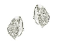 klipsy kryształowe listki (e4240ag)