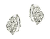 klipsy kryształowe listki (e4240ag)