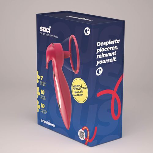 Crushious Saci Clitoral And Nipple Stimulator With Suction na Arena.pl