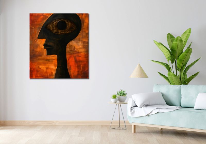 Obraz 90x100cm Głęboki Wgląd zdjęcie 2