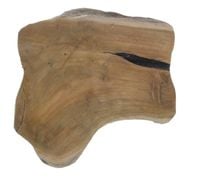 Dekoracyjny plaster drewno tekowe 26 cm naturalny LOLI