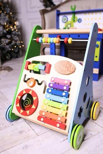 JEZDZIK PCHACZ CHODZIK DREWNIANY SORTER PREZENT NA MIKOŁAJA ROCZEK ZABAWKA na Arena.pl