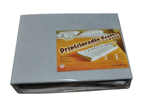 Prześcieradło pokrowiec frotte na stół łóżko do masażu 70x200 ecru na Arena.pl