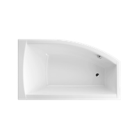 Magnus wanna narożna 150x85 cm prawa, bialy połysk