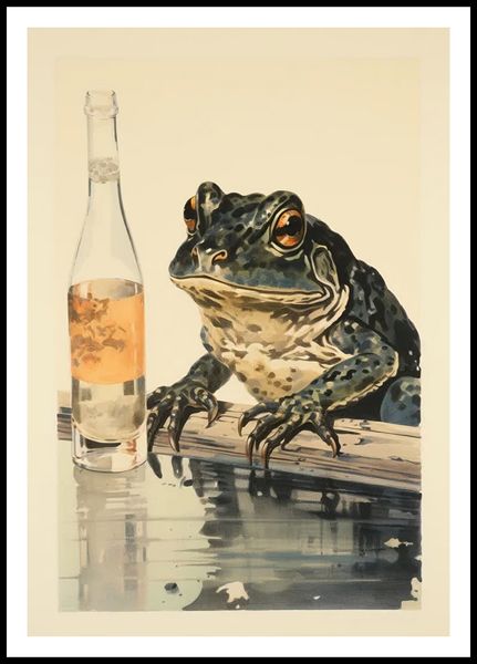 Plakat 68x98cm Refleksje Błotniaka zdjęcie 3