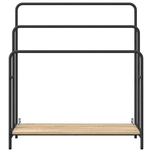 Wieszak na ubrania z półką dąb sonoma 90 x 30 x 100.5 cm na Arena.pl