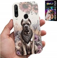 ETUI DO HUAWEI P30 LITE - PSIE RASY PSIE WZORY POKROWIEC + FOLIA