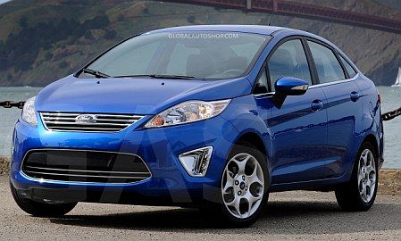 Ford Fiesta - Chromowane Listwy Grill Chrom Atrapy Zderzaka Tuning zdjęcie 3