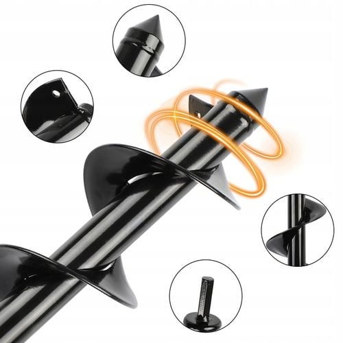 ŚWIDER WIERTŁO WIERTNICA DO SADZENIA ZIEMI GLEBY GLEBOWA 10 CM 60 CM na Arena.pl