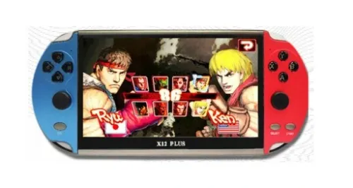PRZENOŚNA KONSOLA X12 PLUS 5000 GIER 32GB 7 CALI POLSKIE MENU na Arena.pl