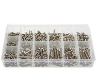 Zestaw blachowkretów 515szt nierdzewne dla majsterkowicza swe