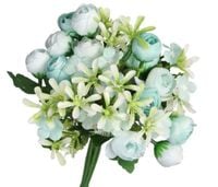 SZTUCZNE KWIATY BUKIET DUŻY GĘSTY PEONIA PIWONIA