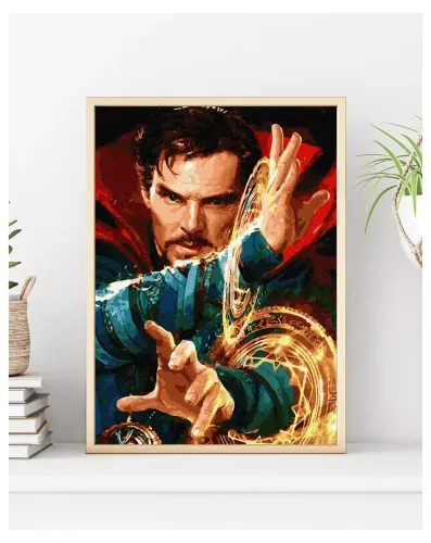 Malowanie po numerach, Czarodziej 40x50 cm na Arena.pl