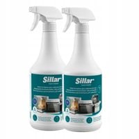 Spray do mycia piekarnika grilla szyb kominkowych płyn 1 l zestaw 2 sztuki