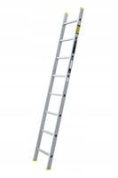 Drabina aluminiowa 1x8 Bayersystem przystawna 150kg