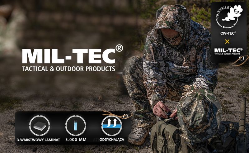 KURTKA PRZECIWDESZCZOWA Z3A Z PODPINKA POLAROWĄ L Phantomleaf WASP I Z3A zdjęcie 4