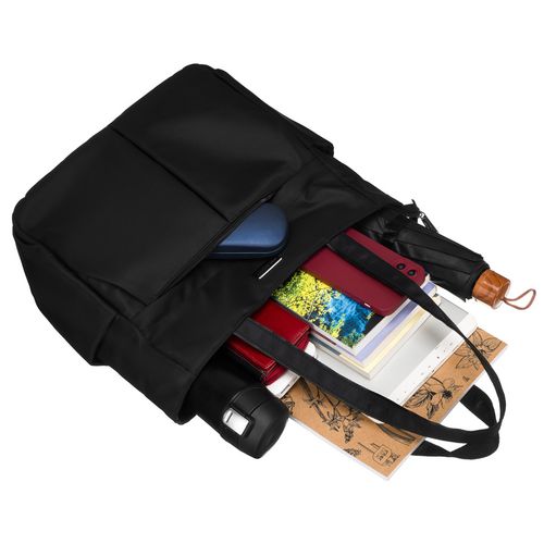 modna torba shopper a4 w czarnym kolorze - peterson na Arena.pl