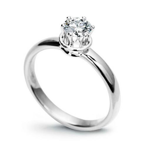 exclusive | cudowny zaręczynowy pierścionek 0,50ct w 18-karatowym złocie na Arena.pl