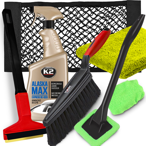 Szczotka Do Śniegu Skrobaczka Murska Odmrażacz K2 Myjka Do Szyb Pary Siatka na Arena.pl