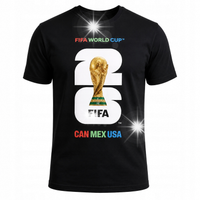 FIFA WORLD CUP 2026 Koszulka męska na licencji FIFA rozmiar XL kolor czarny