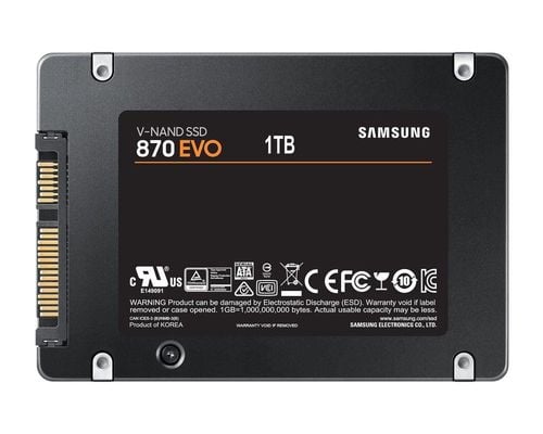 Dysk SSD Samsung 870 EVO 1TB 2,5“ SATA3 (560/530) V-NAND 3bit MLC na Arena.pl