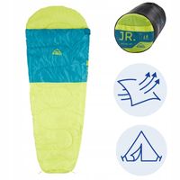 Śpiwór turystyczny dla dzieci mumia 630g McKinley Active 165cm pokrowiec