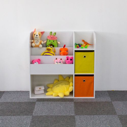 Regał Drewniany Dla Dzieci Szafka Dziecięca Przegrody Organizer Ecotoys na Arena.pl