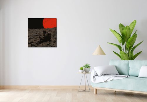 Obraz 60x60cm Samotność w Kosmosie na Arena.pl