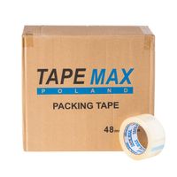 TAŚMA PAKOWA 48/100 Y KLEJĄCA BEZBARWNA 36 sztuk