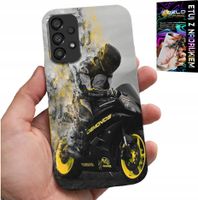 ETUI DO SAMSUNG GALAXY A23 5G - MOTOR MOTOCYKLE FAN WIELE WZORÓW PLECKÓW
