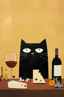Plakat 56,6x86,4cm Gastronomiczna Uczta