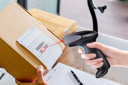 Czytnik Skaner Kodów Kreskowych Stacjonarny Laserowy EAN USB Przewodowy 1D na Arena.pl