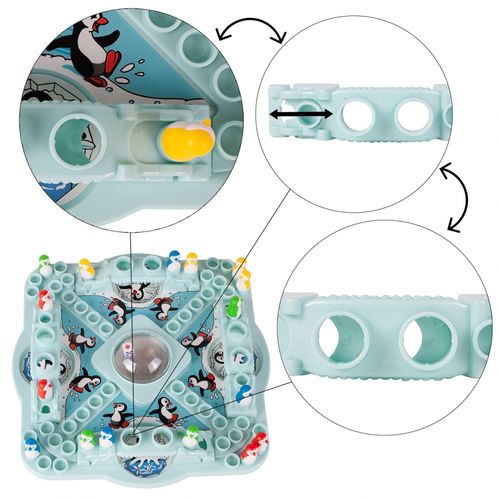 Gra Planszowa Chińczyk Wyścig Pingwinów na Arena.pl