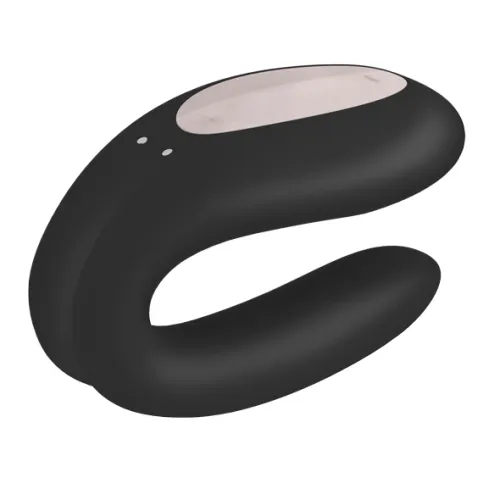 Wibrator dla par - Satisfyer Double Joy Black na Arena.pl