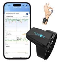 NIEKOMPLETNY Pulsoksymetr Bluetooth ViATOM Checkme O2-003 nadgarstkowy