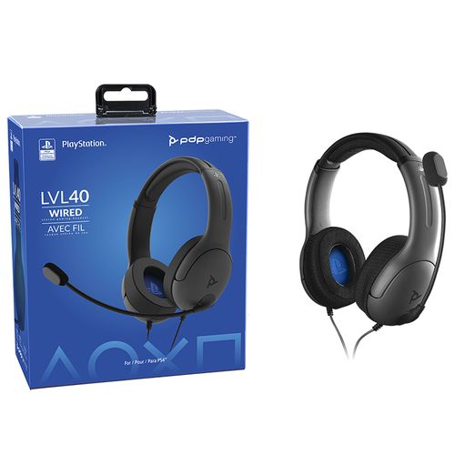 Headset PDP LVL40 PS4 czarny na Arena.pl