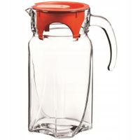 DZBANEK Z POKRYWKĄ CZERWONĄ LUMINARC LUNA 1,7 L