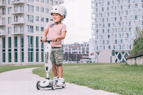 Kask rowerowy dziecięcy na hulajnogę Scoot and Ride, rozm. XXS-S, 1-5 lat na Arena.pl
